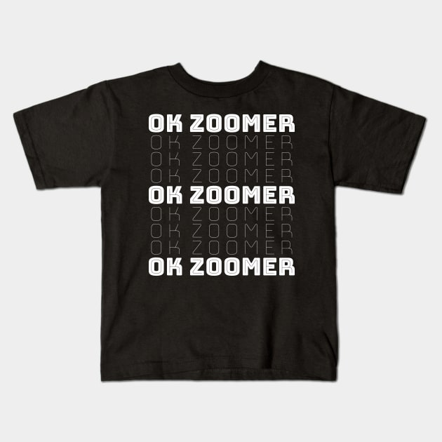 Zoomers Kids T-Shirt by Artistry Vibes